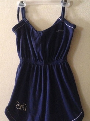 Corfu Navy No2 Salopette new, white and blue