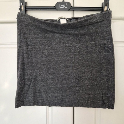 Set of two elastic mini skirts H&M like new, black and gray