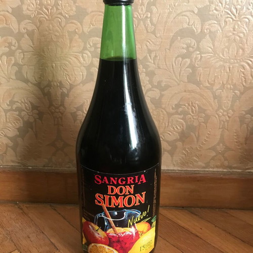 Sangria Don Simon 25-year-old sealed bottle 1.5 L