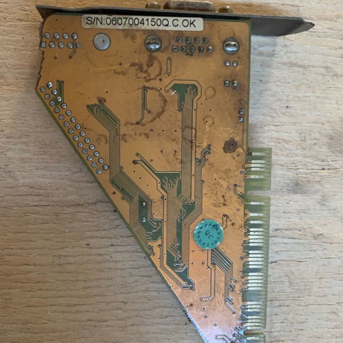Pci to serial port RS232 used