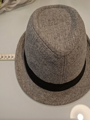 H&M Trilby hat size L/60 gray like new
