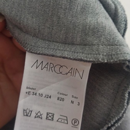 Blazer Marc Cain women's grey jersey size M like new