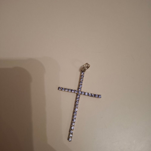 Purple cross like new with box