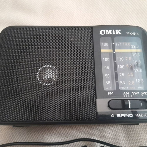 CMiK MK-516 portable rechargeable radio FM AM
