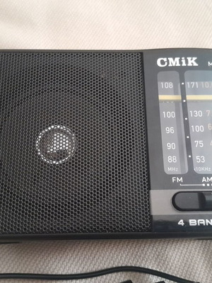 CMiK MK-516 portable rechargeable radio FM AM