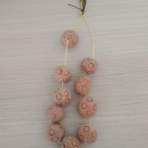 Ceramic Komboloi from Sifnos like new