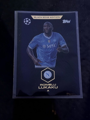 Topps Match Attax Extra 2025/26 Romelu Lukaku Black Edge Edition new