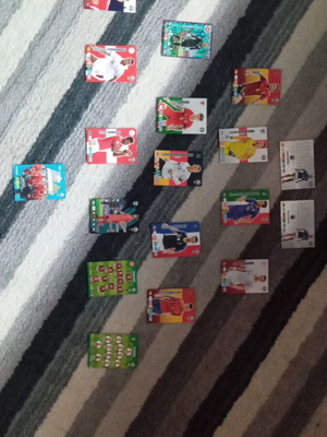 Euro 2020 cards used, 2 Limited Edition and 16 cards