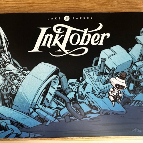 Inktober artbook like new, English