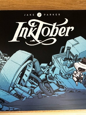 Inktober artbook like new, English