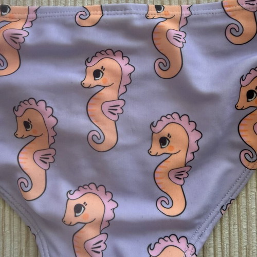H&M Bikini for Girls 5-6 Years Like New, Purple and Orange