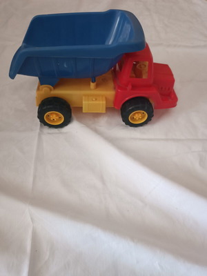 Plastic colorful large toy truck like new