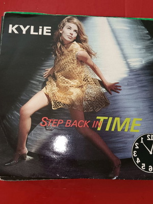 7" single Kylie Minogue Step Back In Time used