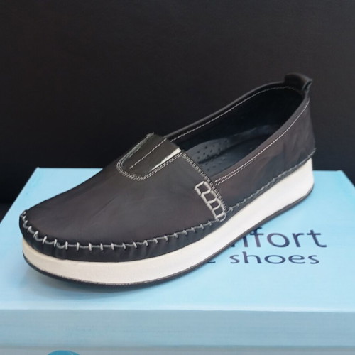 Ballerinas new, genuine leather inside and out, anatomical sole