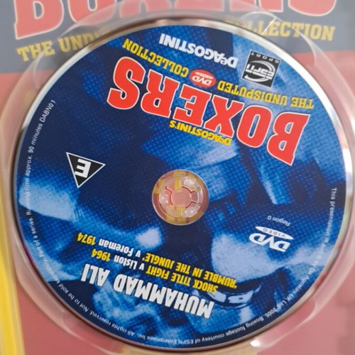 Boxers The Undisputed Collection DVD σαν καινούργιο
