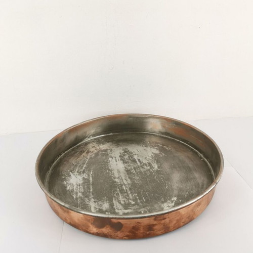 Small copper baking tray used, 1920 era