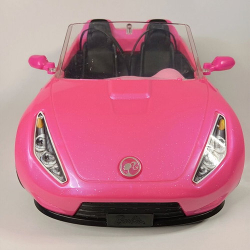 Barbie Convertible Car Mattel 2016 like new, pink
