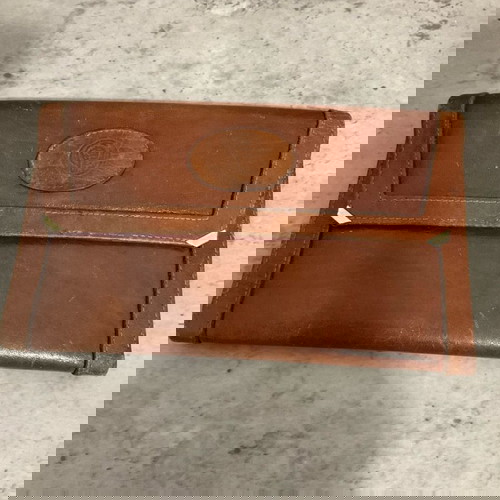 Πορτοφόλι γυναικείο δερμάτινο καφέ μεταχειρισμένο