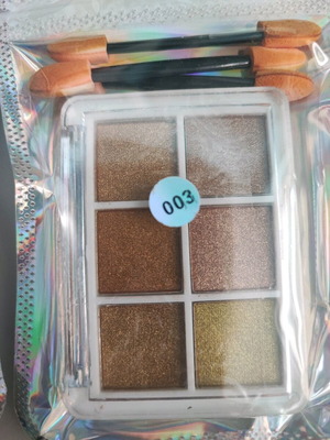Nail Mirror Powder pack with 6 colors mirror powders new