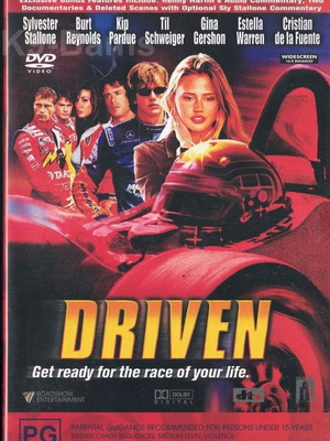 Driven DVD new with Greek subtitles