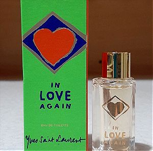 In Love Again by Yves Saint Laurent,10ml edt, discontinued, rare, brand new,1st original formula,YSL