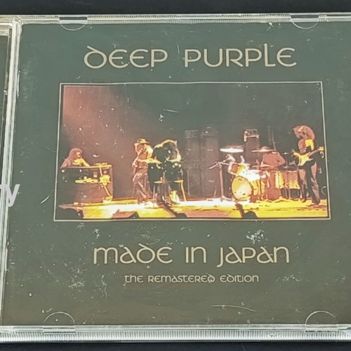 Deep Purple Made in Japan CD remastered edition used, metal