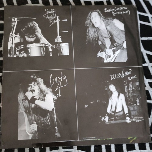 OVERKILL "Under The Influence" LP Vinyl. German 1988.