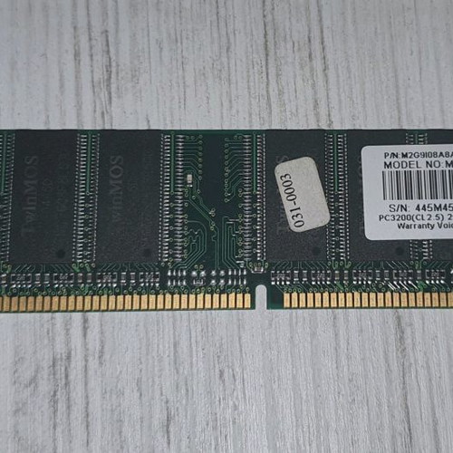 TwinMOS M2G9108A-TT DDR RAM 256MB PC3200 used
