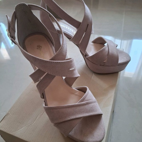 Stefania dusty pink sandals like new, size 37