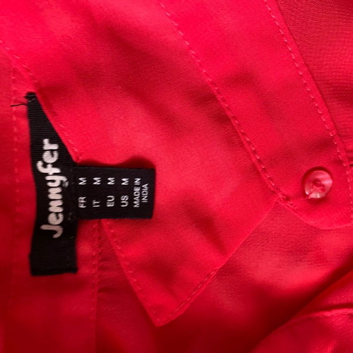 Sleeveless shirt size M light red in excellent condition