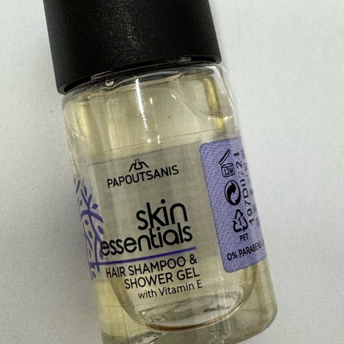Papoutsanis Skin Essentials Wild Woods Shampoo 35ml new, pack of 100