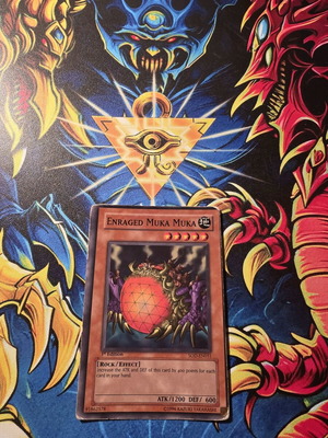 Enraged Muka Muka 1st edition used Yu-Gi-Oh! card