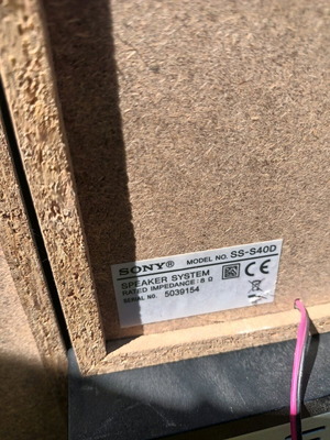 SONY CMT-SBT20B MICRO MUSIC SYSTEM (PER.707512)
