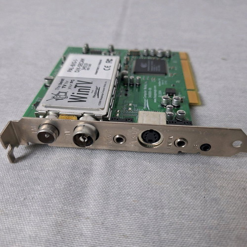 PCI TV card for analog channels SVIDEO IN LINE used