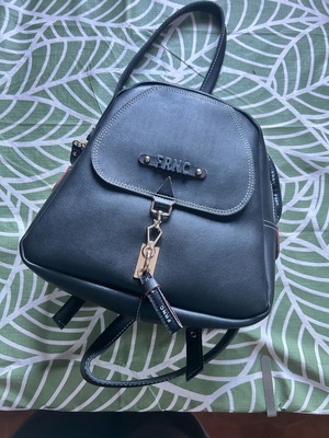 FRNC backpack like new, black and red