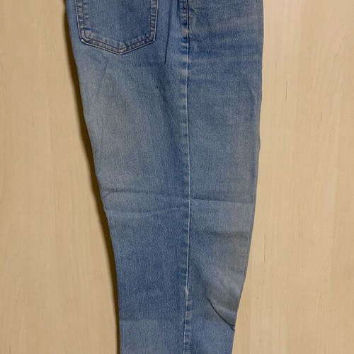 MCM denim barrel-leg jeans, blue