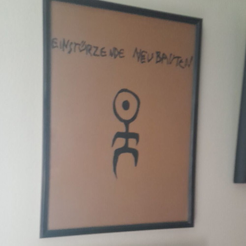 Neu Bauten Poster 32×23cm with Frame New