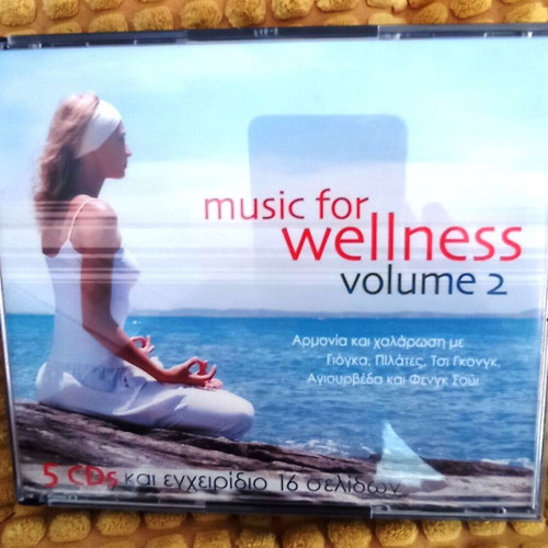 Music for Wellness Volume 2 5 CD set like new with 16-page booklet