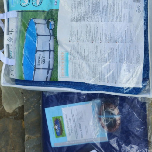 Round pool covers new, sun and protection