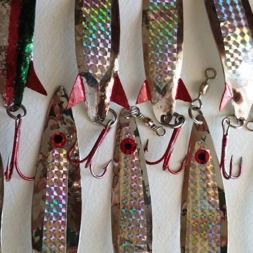Shakespeare Flying Fish artificial lures pack of 10 like new