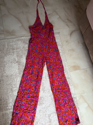 Trendyol pink jumpsuit size 36