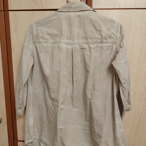 Oversized women's shirt Zara beige medium like new