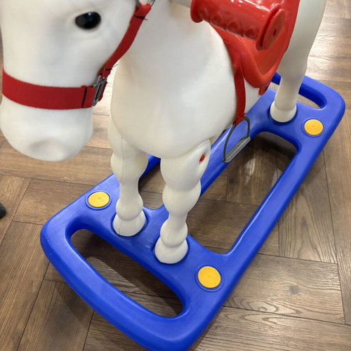 Rocking horse toy like new, plastic, suitable for toddlers