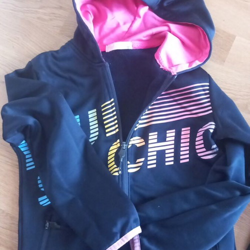 Blue hoodie jacket for girls size 8 years 128-134, like new