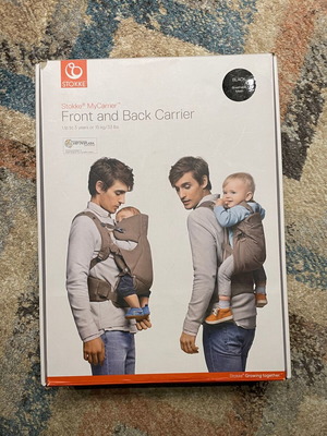 Stokke Classic My Carrier Front & Back baby carrier like new