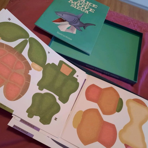Craft game like new with materials for 4 of 5 animals