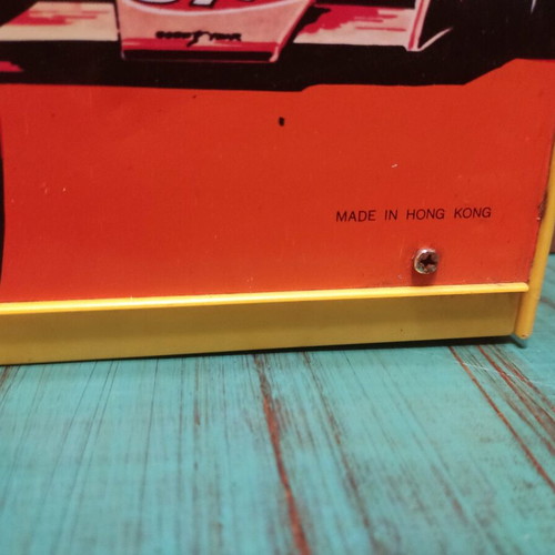 Plastic screen from old small pinball used