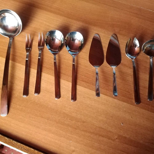 Nirosta Edelstahl cutlery set 70 pieces like new stainless steel