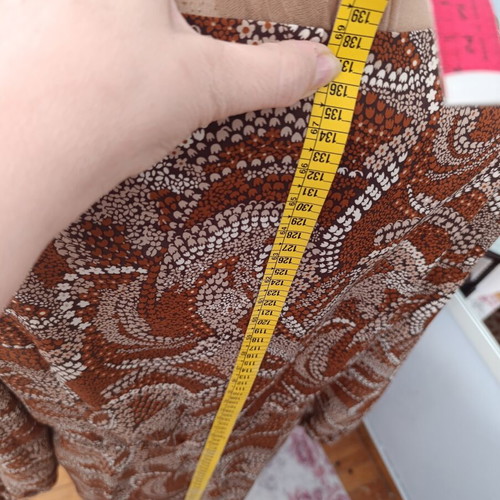 Custom Made Women's Dress spring vintage fabric plus size