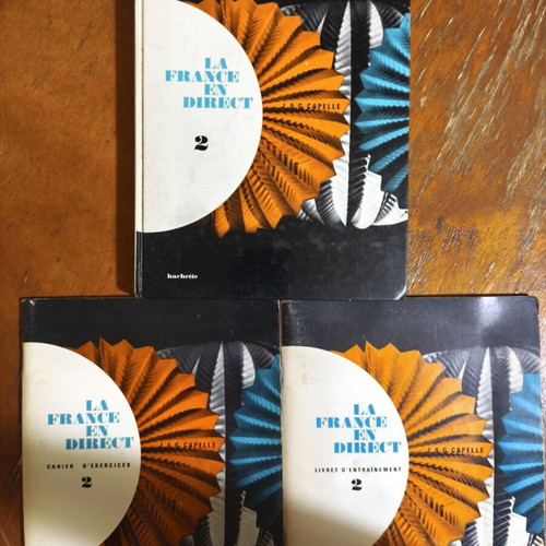 La France en direct book series used, French language